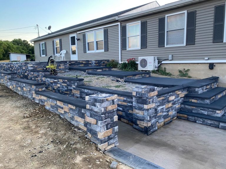 Concrete Porch Stairs & Sidewalk Resurfacing